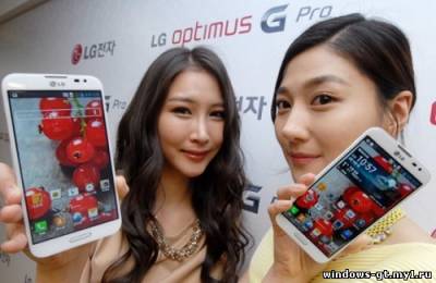 LG представила уникальный смартфон Optimus G Pro