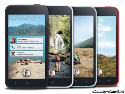 Представлен смартфон HTC First созданный специально для Facebook